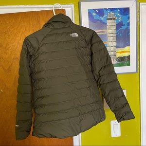 North Face Girl’s Puffer - Olive Green